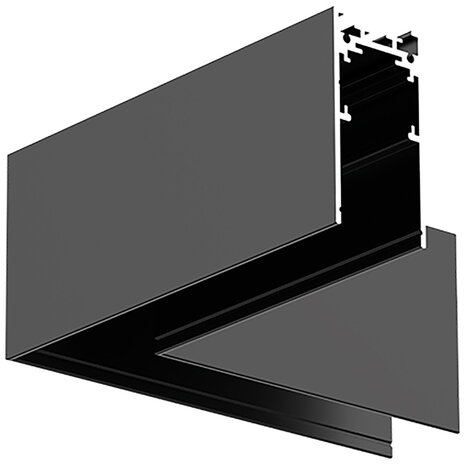 HLW LED Hoekstuk Zwart voor 48V Magnetische Track Rails - Opbouw - LED lamp & verstelbare beam angle HLW LED Hoekstuk Zwart voor 48V Magnetische Track Rails - Opbouw - LED lamp & verstelbare beam angle