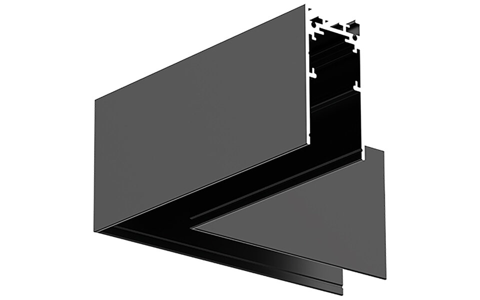 HLW LED Hoekstuk Zwart voor 48V Magnetische Track Rails - Opbouw - LED lamp & verstelbare beam angle HLW LED Hoekstuk Zwart voor 48V Magnetische Track Rails - Opbouw - LED lamp & verstelbare beam angle