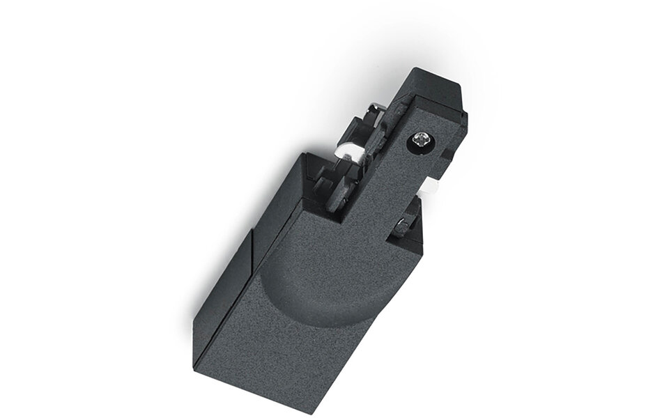 HLW LED Mat Zwarte Spanningsrail Voedingsconnector voor LED Lamp & Zwarte Vloerlamp