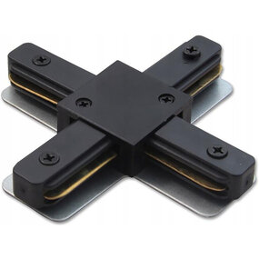 Spanningsrail Doorverbinder Zwart voor LED lamp & Vloerlamp