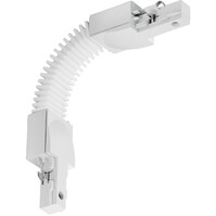 Spanningsrail Doorverbinder Mat Wit - Flexibele Connector 2 Fase