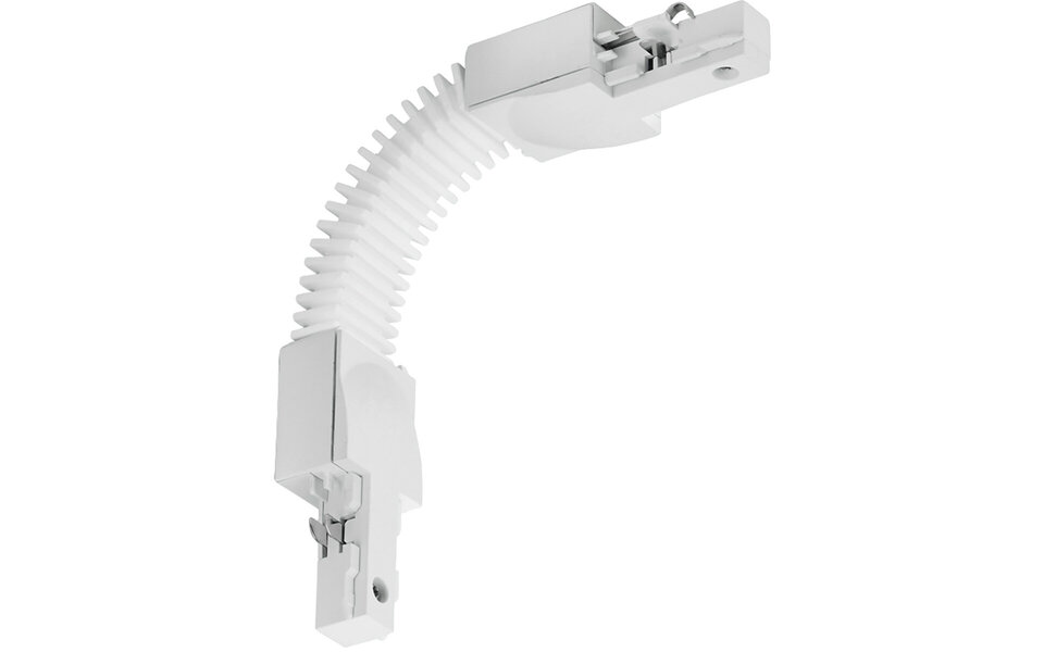 HLW LED Spanningsrail Doorverbinder Mat Wit - Flexibele Connector voor LED lamp & Witte Vloerlamp