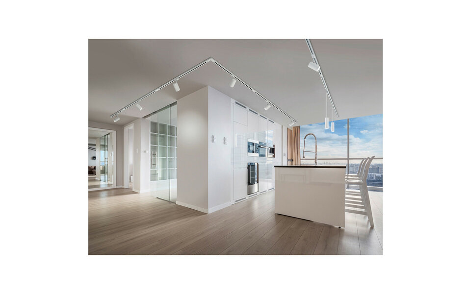 HLW LED Spanningsrail Doorverbinder Mat Zwart - Perfect voor LED Lamp en Zwarte Vloerlamp