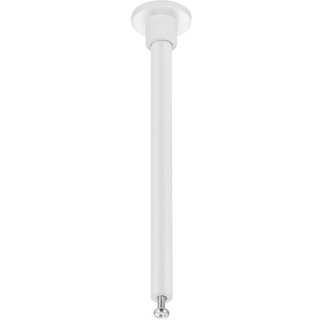 HLW LED Spanningsrail Ophangset Mat Wit - 2 Stuks - Compact 12cm Aluminium voor LED Lamp & Witte Vloerlamp HLW LED Spanningsrail Ophangset Mat Wit - 2 Stuks - Compact 12cm Aluminium voor LED Lamp & Witte Vloerlamp