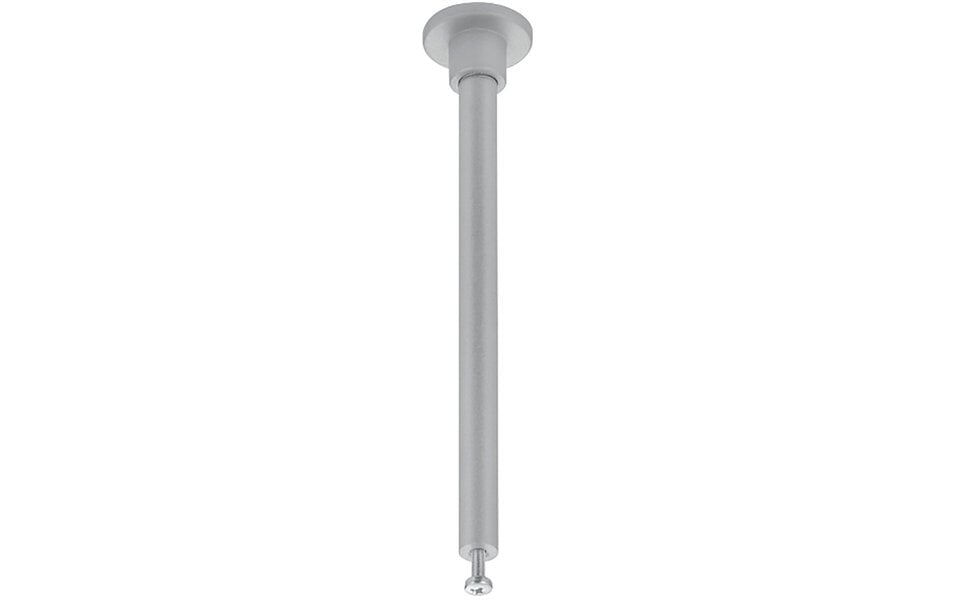 HLW LED Spanningsrail Ophangset 12cm Mat Titaan - 2 Stuks, ideaal voor LED lampen