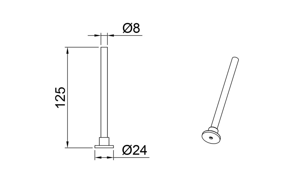 HLW LED Spanningsrail Ophangset 12cm Mat Titaan - 2 Stuks, ideaal voor LED lampen