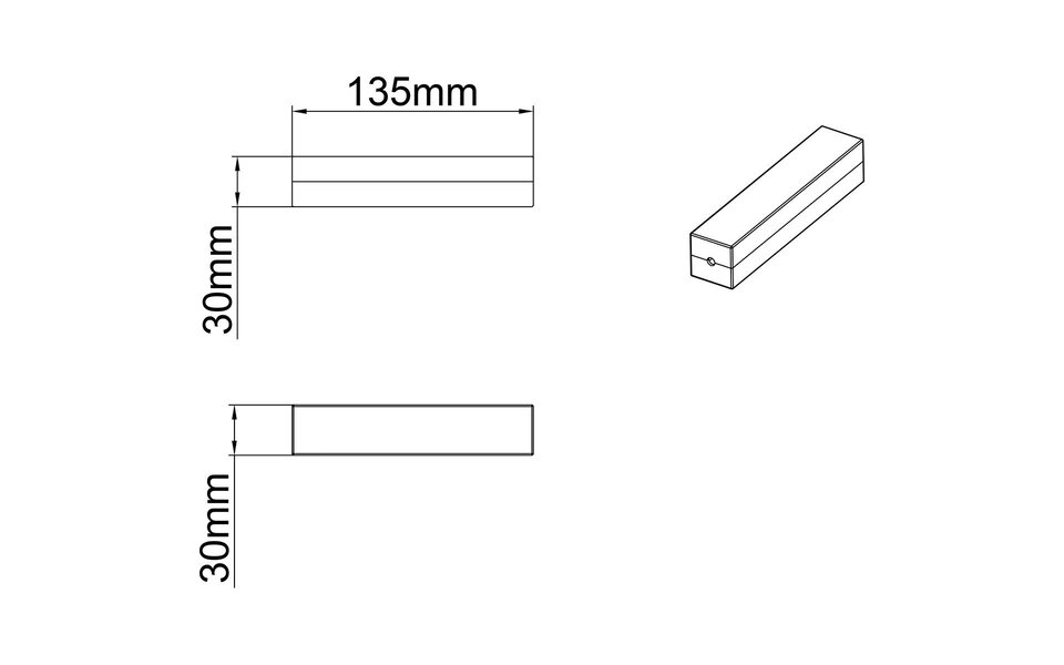 HLW LED Trion Dual Mat Witte Kabelverkorter voor LED lamp & Witte Vloerlamp