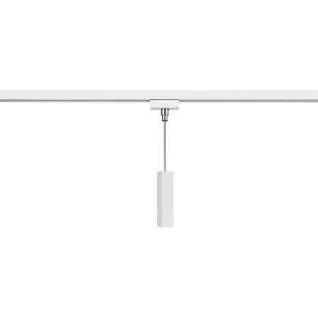 HLW LED Trion Dual Spanningsrail Connector - Witte Vloerlamp & LED lamp adapter voor 2-fase rails HLW LED Trion Dual Spanningsrail Connector - Witte Vloerlamp & LED lamp adapter voor 2-fase rails