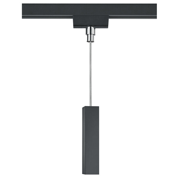 HLW LED Matzwarte Spanningsrail Connector Hanglamp voor LED lamp en Zwarte Vloerlamp HLW LED Matzwarte Spanningsrail Connector Hanglamp voor LED lamp en Zwarte Vloerlamp