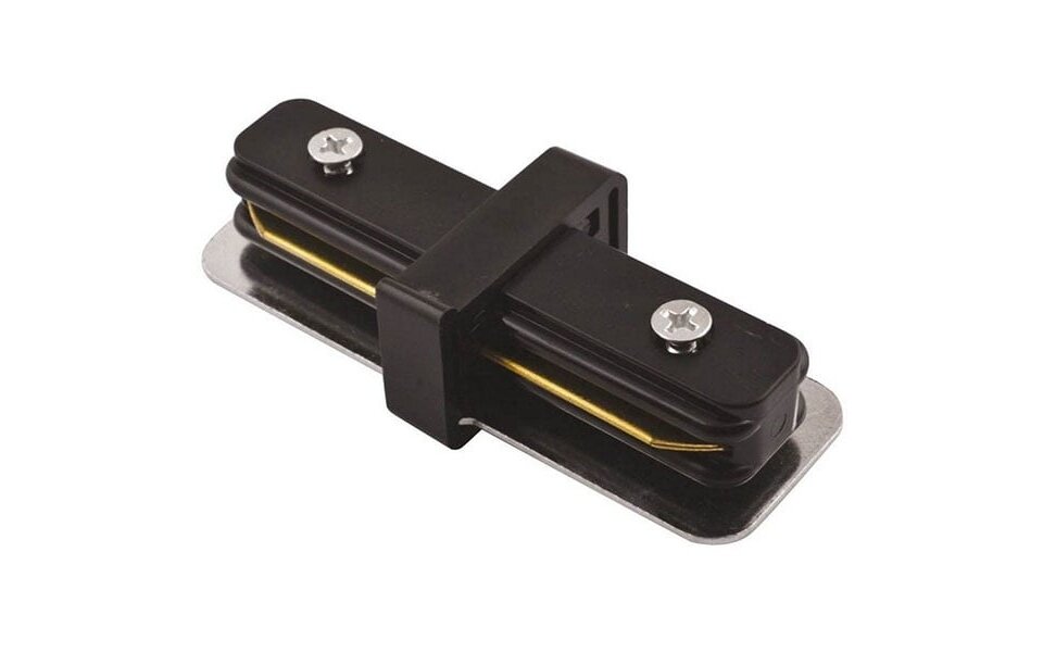 HLW LED Spanningsrail Doorverbinder Recht Zwart - Perfect voor LED lamp & Zwarte Vloerlamp HLW LED Spanningsrail Doorverbinder Recht Zwart - Perfect voor LED lamp & Zwarte Vloerlamp