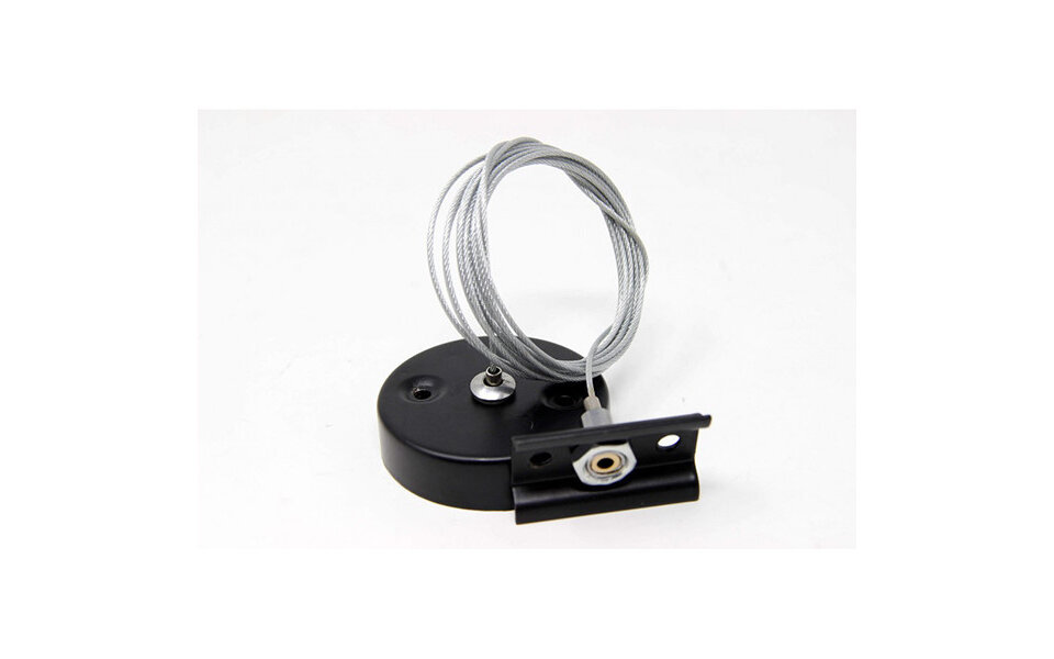 HLW LED Spanningsrail Ophangset 2 Pack – 1 Fase – 1 Meter – Zwarte Vloerlamp & LED lamp