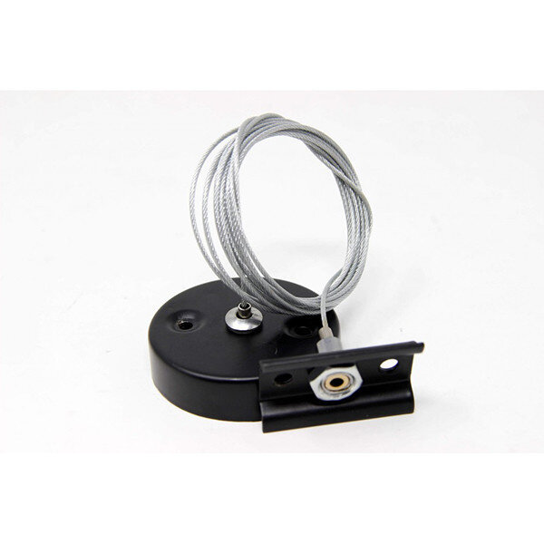 HLW LED Spanningsrail Ophangset 2 Pack – 1 Fase – 1 Meter – Zwarte Vloerlamp & LED lamp HLW LED Spanningsrail Ophangset 2 Pack – 1 Fase – 1 Meter – Zwarte Vloerlamp & LED lamp