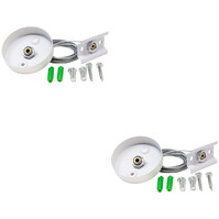 Spanningsrail Ophangset 2 Pack Wit - Voor LED Lamp & Vloerlamp