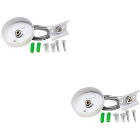 Spanningsrail Ophangset 2 Pack Wit - Voor LED Lamp & Vloerlamp Spanningsrail Ophangset 2 Pack Wit - Voor LED Lamp & Vloerlamp