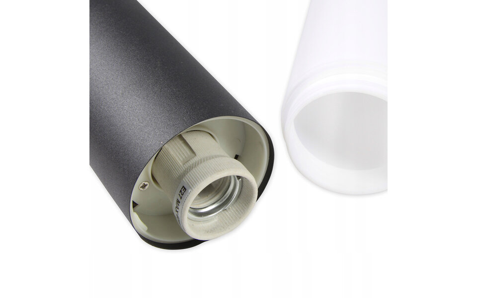 HLW LED LED Vloerlamp Prixa Malini - Zwarte Buitenlamp met E27 Fitting, 45cm, IP44