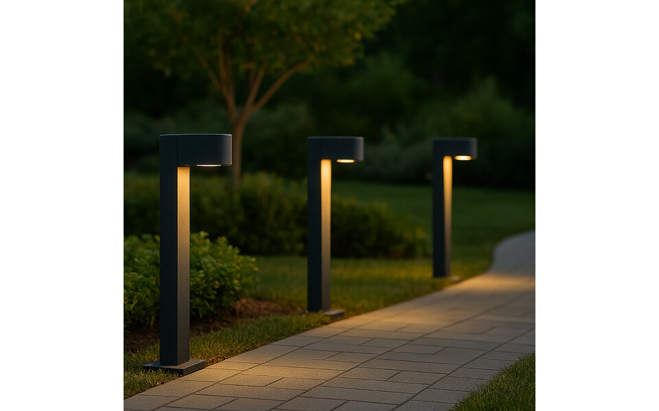 HLW LED Waterdichte LED Vloerlamp met GU10 Fitting - Spatwaterdichte Tuin Wandlamp IP44