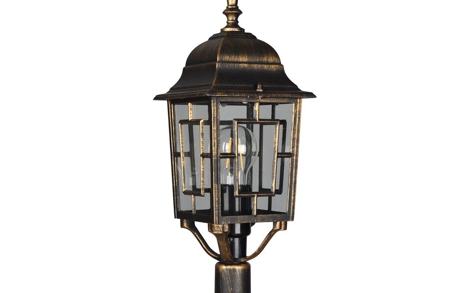 HLW LED Bronzen LED Vloerlamp en Waterdichte LED Buiten Wandlamp IP44 voor Tuin