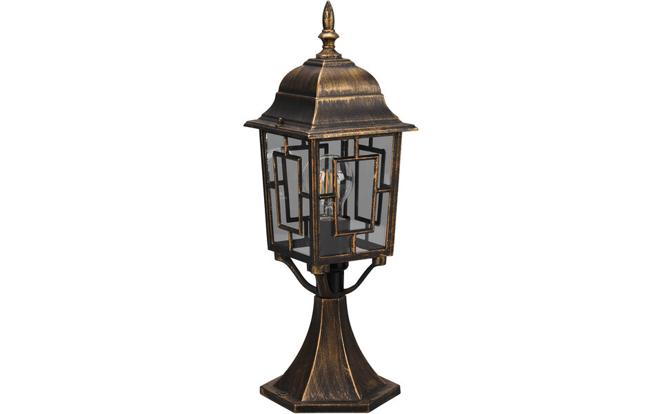 HLW LED Bronzen LED Vloerlamp met E27 Fitting - Waterdichte LED Buiten Wandlamp IP44