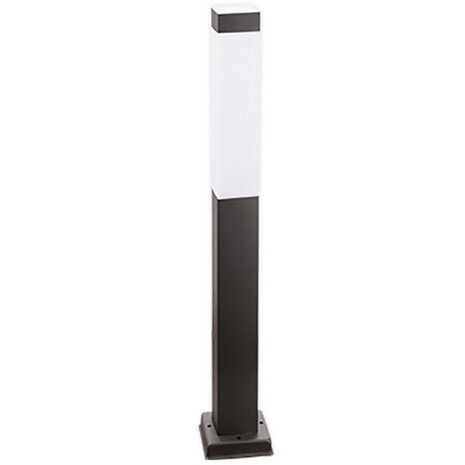 LED Vloerlamp Mat Zwart - Staande Buitenlamp Prixa Havini 65cm | LED Buiten Wandlamp & Tuin Wandlamp