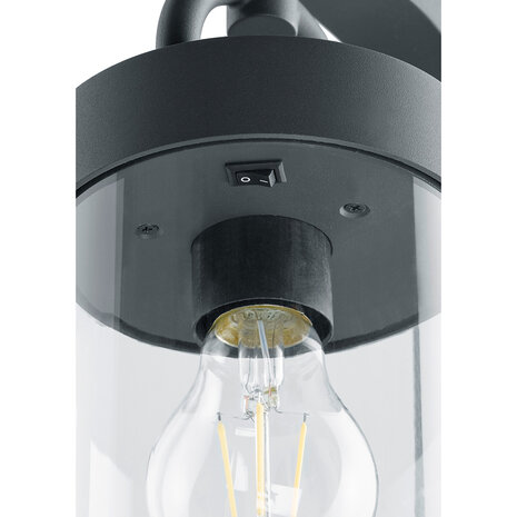 HLW LED LED Tuin Wandlamp met Sensor - Waterdichte LED Vloerlamp Buiten IP44