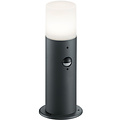 LED Tuin Wandlamp met Sensor - Waterdicht & Bewegingssensor, Mat Antraciet