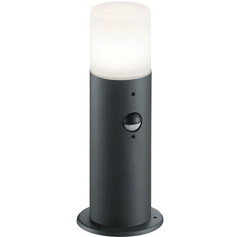 LED Tuin Wandlamp met Sensor - Waterdicht & Bewegingssensor, Mat Antraciet