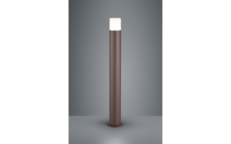 HLW LED LED Buiten Wandlamp & Vloerlamp Trion Hosina XL - Waterdicht IP44, Roestkleurig