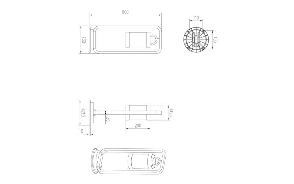 HLW LED LED Wandlamp met Sensor - Waterdichte LED Buiten Wandlamp & Vloerlamp IP44 HLW LED LED Wandlamp met Sensor - Waterdichte LED Buiten Wandlamp & Vloerlamp IP44