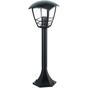 LED Vloerlamp Narmy 4 - Mat Zwarte Buitenlamp E27