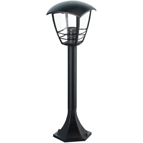 HLW LED LED Vloerlamp Narmy 4 - Mat Zwarte Tuin Wandlamp, Spatwaterdicht & Modern