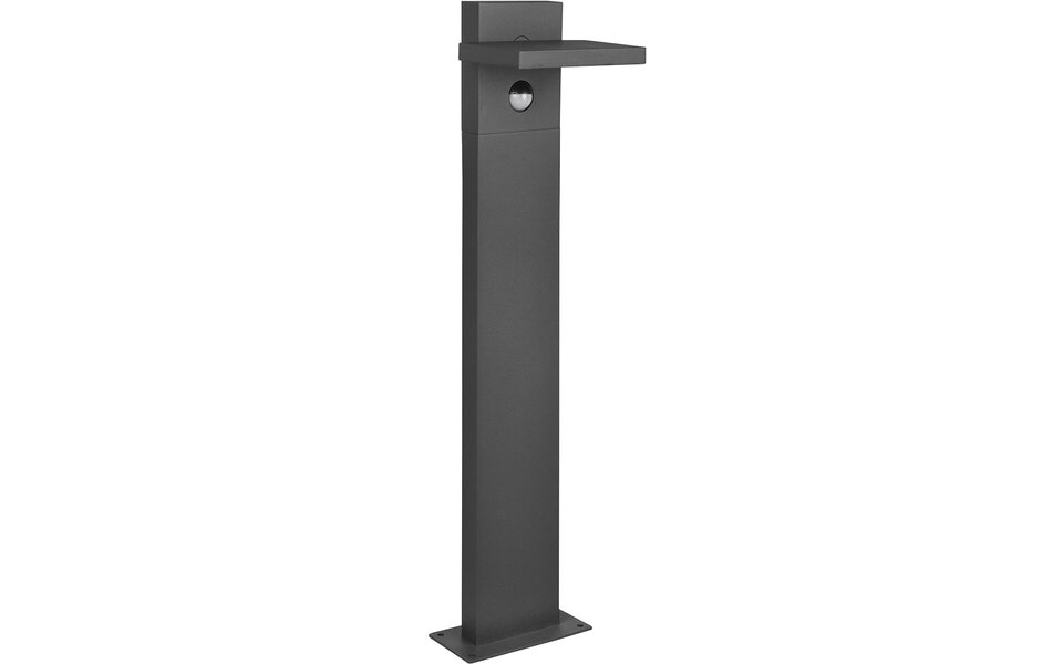 HLW LED LED Vloerlamp met Sensor en Verstelbare Beam Angle - Warm Wit 2700K–3000K - 8W LED Buiten Wandlamp