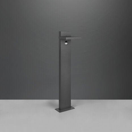 HLW LED LED Vloerlamp met Sensor en Verstelbare Beam Angle - Warm Wit 2700K–3000K - 8W LED Buiten Wandlamp