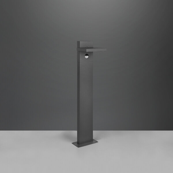 HLW LED LED Vloerlamp met Sensor en Verstelbare Beam Angle - Warm Wit 2700K–3000K - 8W LED Buiten Wandlamp