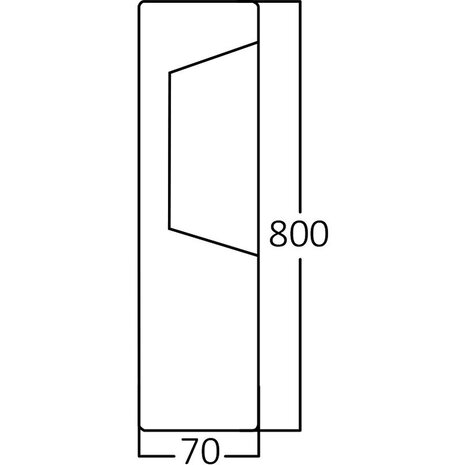 HLW LED LED Vloerlamp Brinton Tarin 7W Warm Wit 2700K–3000K - Witte Vloerlamp & LED Buiten Wandlamp