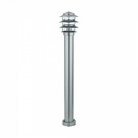 LED Vloerlamp Buiten - Witte Tuin Wandlamp 8W Warm Wit