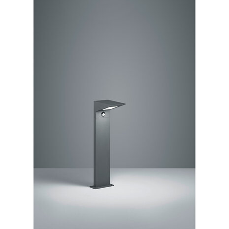 HLW LED LED Vloerlamp en LED Wandlamp met Sensor - Warm Wit 2700K–3000K, 8W, Verstelbare Beam Angle