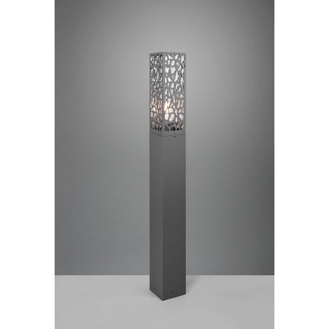 HLW LED LED Buiten Wandlamp & Vloerlamp Trion Kaca XL - Beam Angle Verstelbaar, RVS Mat Antraciet