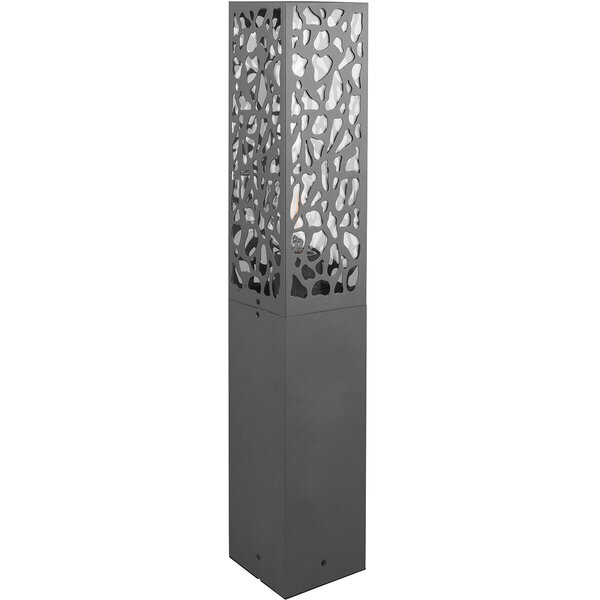 HLW LED LED Tuin Wandlamp met verstelbare Beam Angle - Staande Buitenlamp, Mat Antraciet RVS, E27 fitting