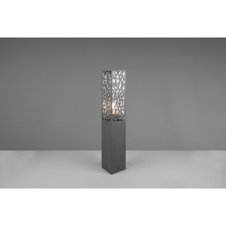 HLW LED LED Tuin Wandlamp met verstelbare Beam Angle - Staande Buitenlamp, Mat Antraciet RVS, E27 fitting