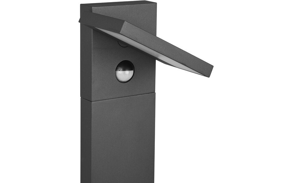 HLW LED Verstelbare LED Vloerlamp & Buiten Wandlamp met Sensor - Warm Wit 2700K-3000K, 8W LED, Draaibaar HLW LED Verstelbare LED Vloerlamp & Buiten Wandlamp met Sensor - Warm Wit 2700K-3000K, 8W LED, Draaibaar