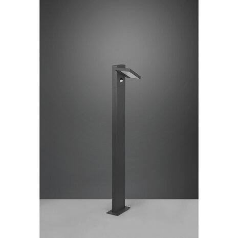 HLW LED Verstelbare LED Vloerlamp & Buiten Wandlamp met Sensor - Warm Wit 2700K-3000K, 8W LED, Draaibaar HLW LED Verstelbare LED Vloerlamp & Buiten Wandlamp met Sensor - Warm Wit 2700K-3000K, 8W LED, Draaibaar