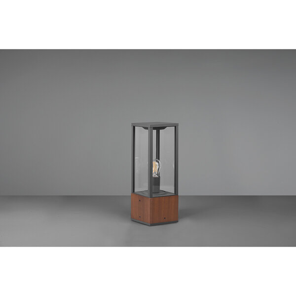 HLW LED LED Vloerlamp Houtkleur - Verstelbare Beam Angle LED Buiten Wandlamp Tuin Wandlamp