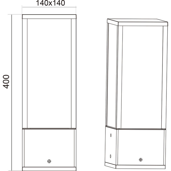 HLW LED LED Vloerlamp Houtkleur - Verstelbare Beam Angle LED Buiten Wandlamp Tuin Wandlamp