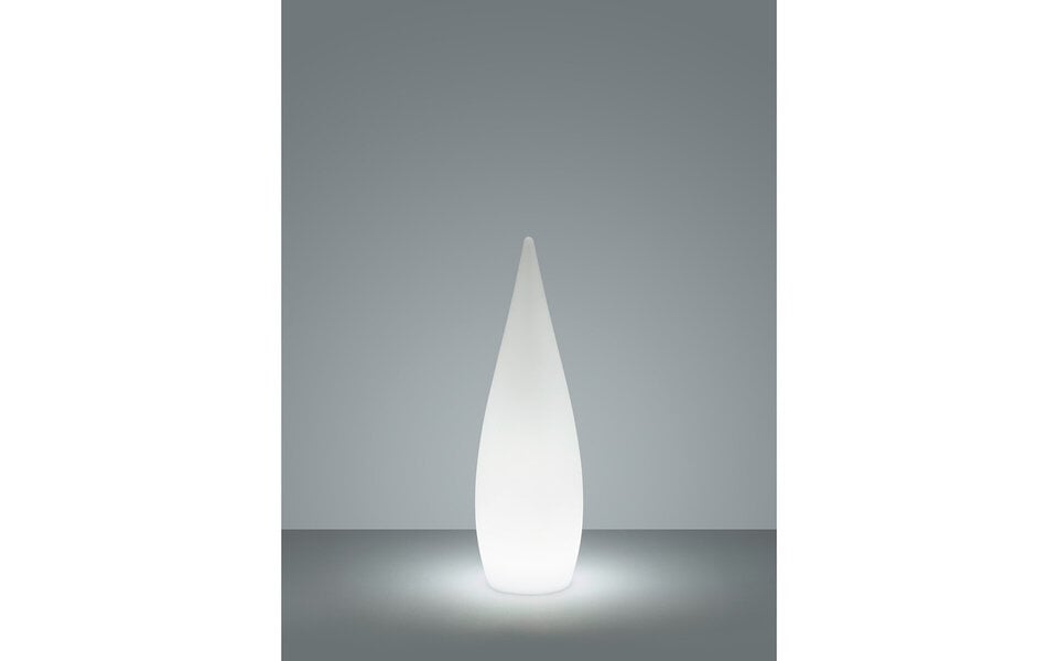 HLW LED LED Vloerlamp Trion Palina - Dimbaar RGBW, Warm Wit 2700K-3000K, Mat Wit