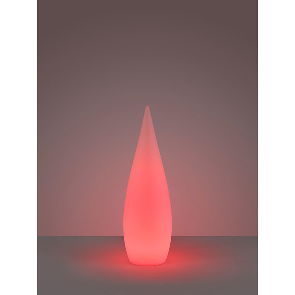 HLW LED LED Vloerlamp Trion Palina - Dimbaar RGBW, Warm Wit 2700K-3000K, Mat Wit