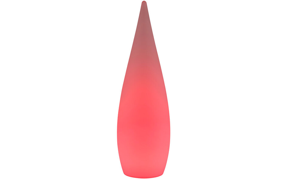 HLW LED LED Vloerlamp Trion Palina - Dimbaar, RGB Vloerlamp met Stoffen Kap en Warm Wit 2700K–3000K