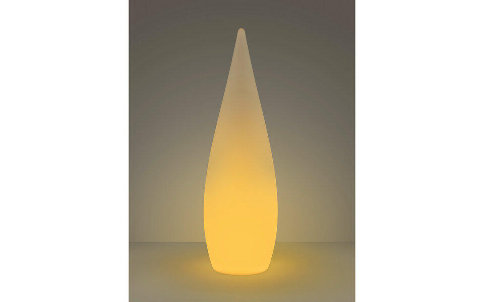 HLW LED LED Vloerlamp Trion Palina - Dimbaar, RGB Vloerlamp met Stoffen Kap en Warm Wit 2700K–3000K