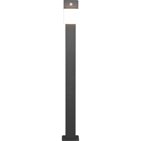 HLW LED LED Vloerlamp & Buiten Wandlamp met Sensor - Warm Wit 7W LED, Beam Angle Verstelbaar