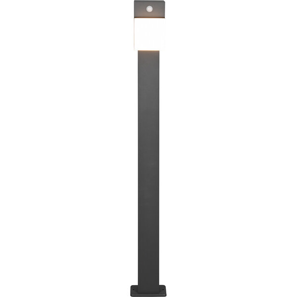 HLW LED LED Vloerlamp & Buiten Wandlamp met Sensor - Warm Wit 7W LED, Beam Angle Verstelbaar