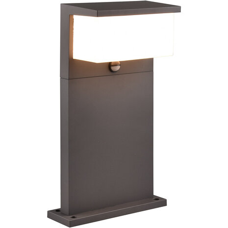 HLW LED LED Vloerlamp & Buiten Wandlamp met Sensor, Warm Wit 2700K–3000K, 13W, Beam Angle Verstelbaar